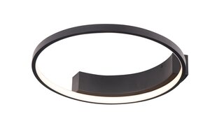 Griestu lampa Maxlight Velvet kolekcija melna riņķveida &Oslash;40cm 25W 3000K C0199 cena un informācija | Griestu lampas | 220.lv