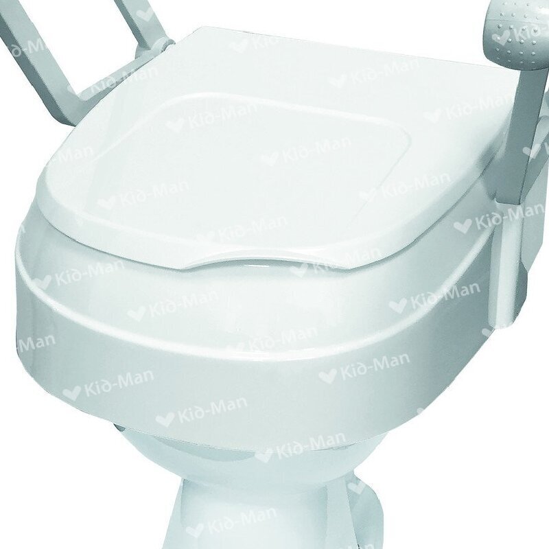 Regulējams augstums tualetes sēdeklis ar vāku цена и информация | Medicīniskā aprūpe | 220.lv