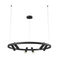 Griestu lampa Maytoni Technical melnā krāsā ar LED diodēm MOD102PL-L42B