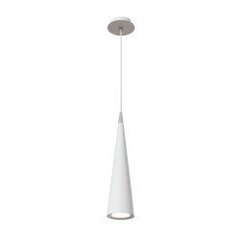 Griestu lampa Maytoni Pendant baltā krāsā ar LED diodēm P318-PL-01-W cena un informācija | Lustras | 220.lv