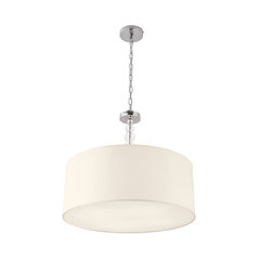 Griestu lampa Maxlight Elegance kolekcija hroma krāsā ar baltu abažūru 4xE27 P0061 cena un informācija | Lustras | 220.lv