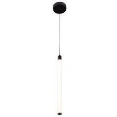 Griestu lampa Maytoni Pendant melnā krāsā ar LED diodēm P021PL-L10B cena un informācija | Lustras | 220.lv