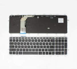 Клавиатура HP Envy TouchSmart: 15-J, 17-J, M7-J, 17T-J с рамкой цена и информация | Аксессуары для компонентов | 220.lv