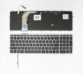Клавиатура HP Envy TouchSmart: 15-J, 17-J, M7-J, 17T-J с рамкой с подсветкой цена и информация | Аксессуары для компонентов | 220.lv