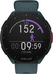 Polar Pacer GPS Sports Watch S-L Deep Teal 900102176 цена и информация | Смарт-часы (smartwatch) | 220.lv