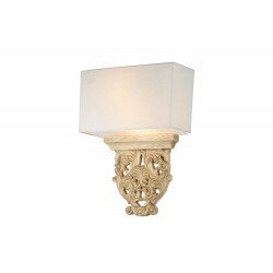 Sienas lampa Maytoni House bē&scaron;ā krāsā ar baltu abažūru H034-WL-02-R cena un informācija | Sienas lampas | 220.lv
