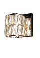 Sienas lampa Maxlight Diamante kolekcija hroma krāsā ar kristāliem 1xG9 W0205