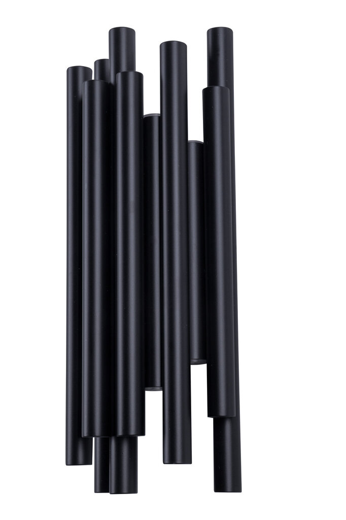 Sienas lampa Maxlight Organic kolekcija melnā krāsā 8x1W 3000K W0286 cena un informācija | Sienas lampas | 220.lv
