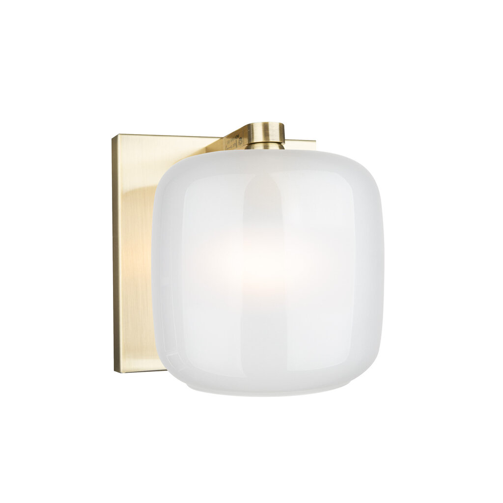 Sienas lampa Maxlight Smooth kolekcija zelta krāsā ar stikla kupolu &Oslash;10cm 1xG9 W0296 cena un informācija | Sienas lampas | 220.lv