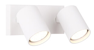 Sienas lampa Maxlight Top kolekcija balta 18x13cm 2xGU10 W0220 cena un informācija | Sienas lampas | 220.lv