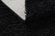 Paklājs, Paklāju celiņš SOFFI Shaggy 5cm melns - uz virtuvi, uz priekštelpu, uz koridoru. cena un informācija | Paklāji | 220.lv