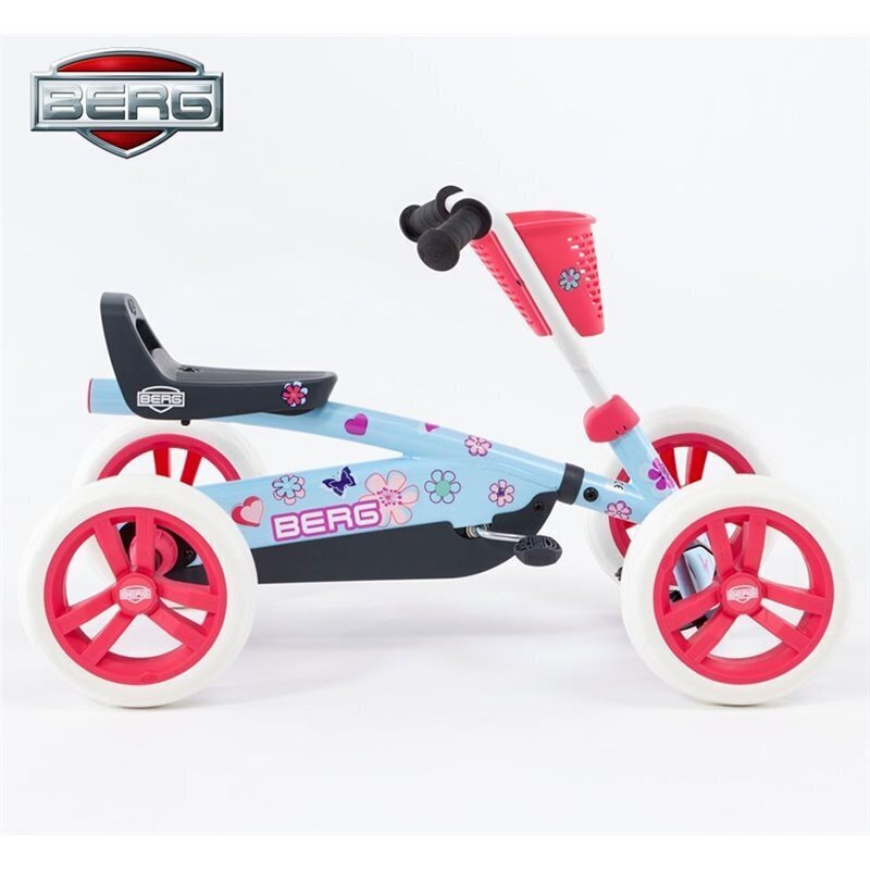 Transportlīdzeklis bērniem, BERG Go Kart Buzzy Bloom Silent Wheels, 2-5 gadi, līdz 30 kg cena un informācija | Rotaļlietas zēniem | 220.lv