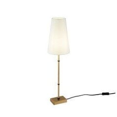 Galda lampa Maytoni House misiņa krāsā ar baltu abažūru H001TL-01BS cena un informācija | Galda lampas | 220.lv