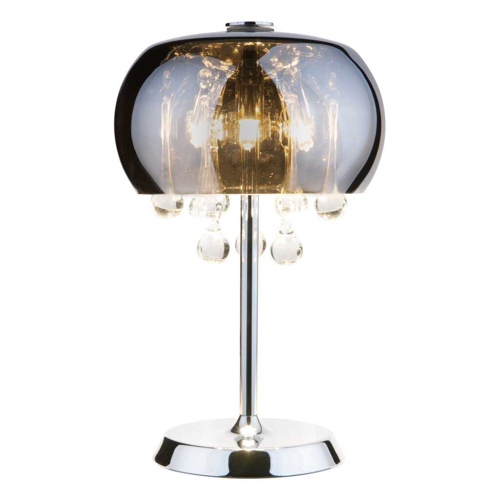 Galda lampa Maxlight Moonlight kolekcija hroma krāsā ar kristāliem &Oslash;21cm 3xG9 T0076-03D cena un informācija | Galda lampas | 220.lv
