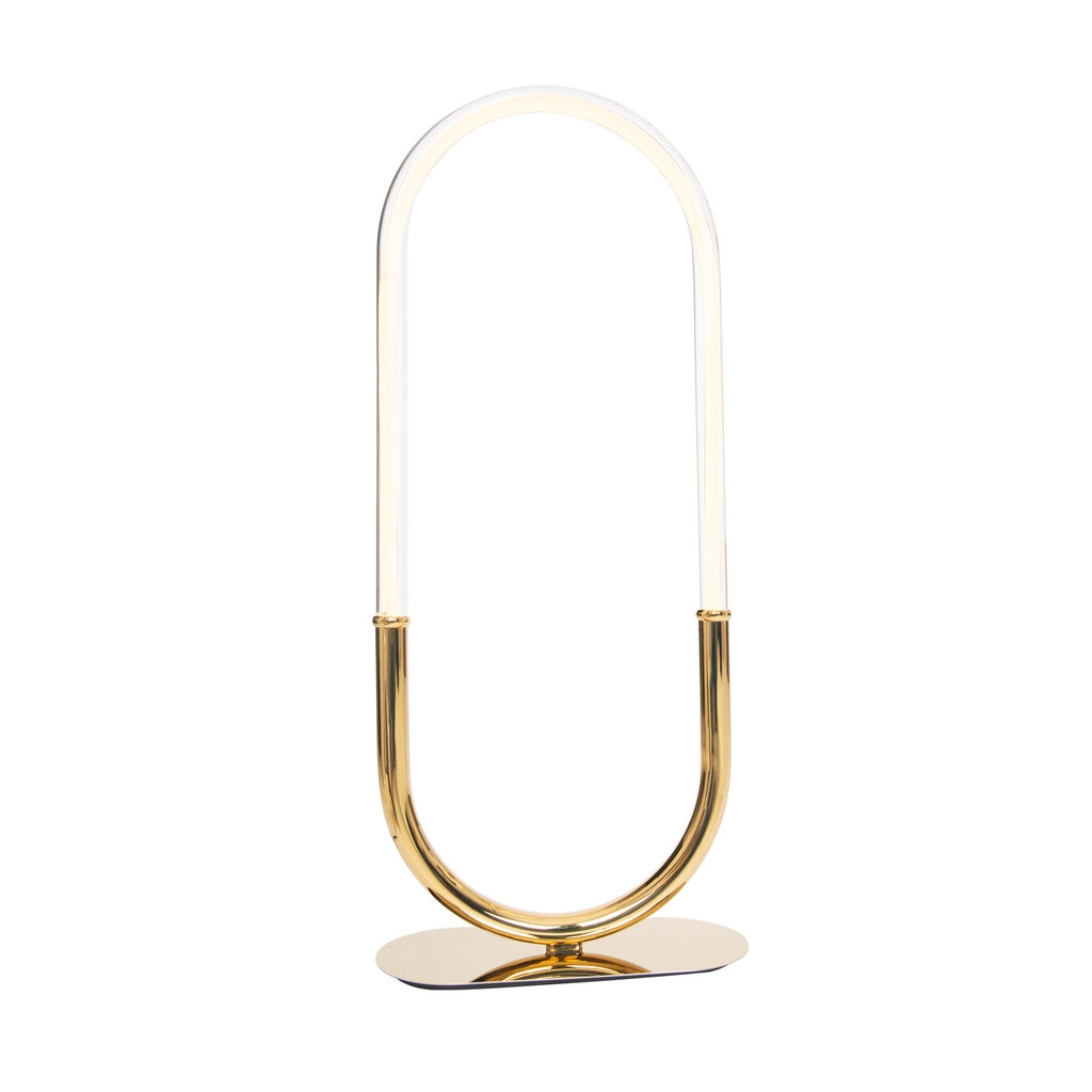 Galda lampa Maxlight Olivia kolekcija zelta krāsā 15W 3000K T0045D cena un informācija | Galda lampas | 220.lv