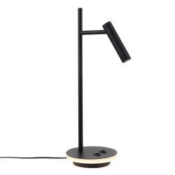 Galda lampa Maytoni Table &amp;amp; Floor melnā krāsā ar iestrādātām LED diodēm Z010TL-L8B3K cena un informācija | Galda lampas | 220.lv