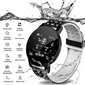 iWear M9 Apaļļš Fitnesa Viedpulkstenis ar Full Touch 1.3'' IPS displeju Asinsspiediena & Pulsa mēr. / Soc. tīkliem Melna-Sarkana cena un informācija | Viedpulksteņi (smartwatch) | 220.lv