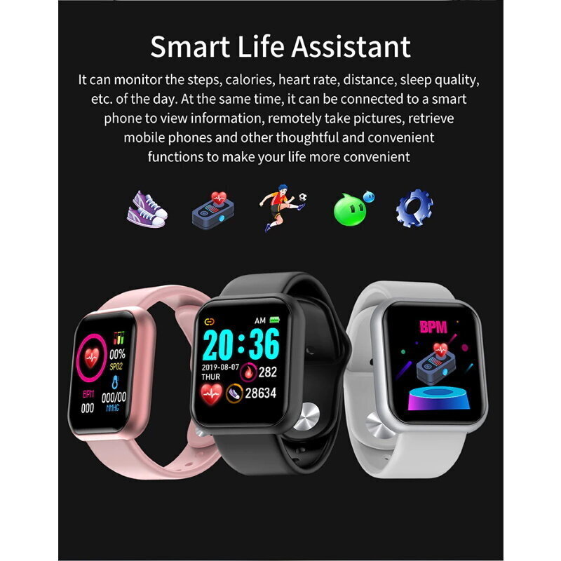 iWear M8 Pink cena un informācija | Viedpulksteņi (smartwatch) | 220.lv