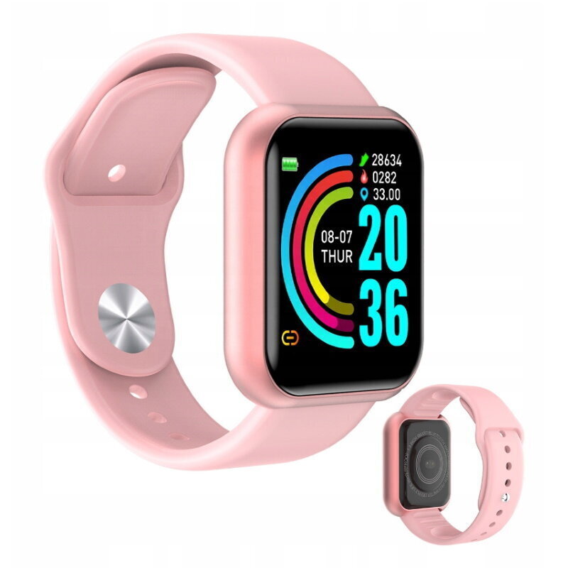 iWear M8 Pink cena un informācija | Viedpulksteņi (smartwatch) | 220.lv