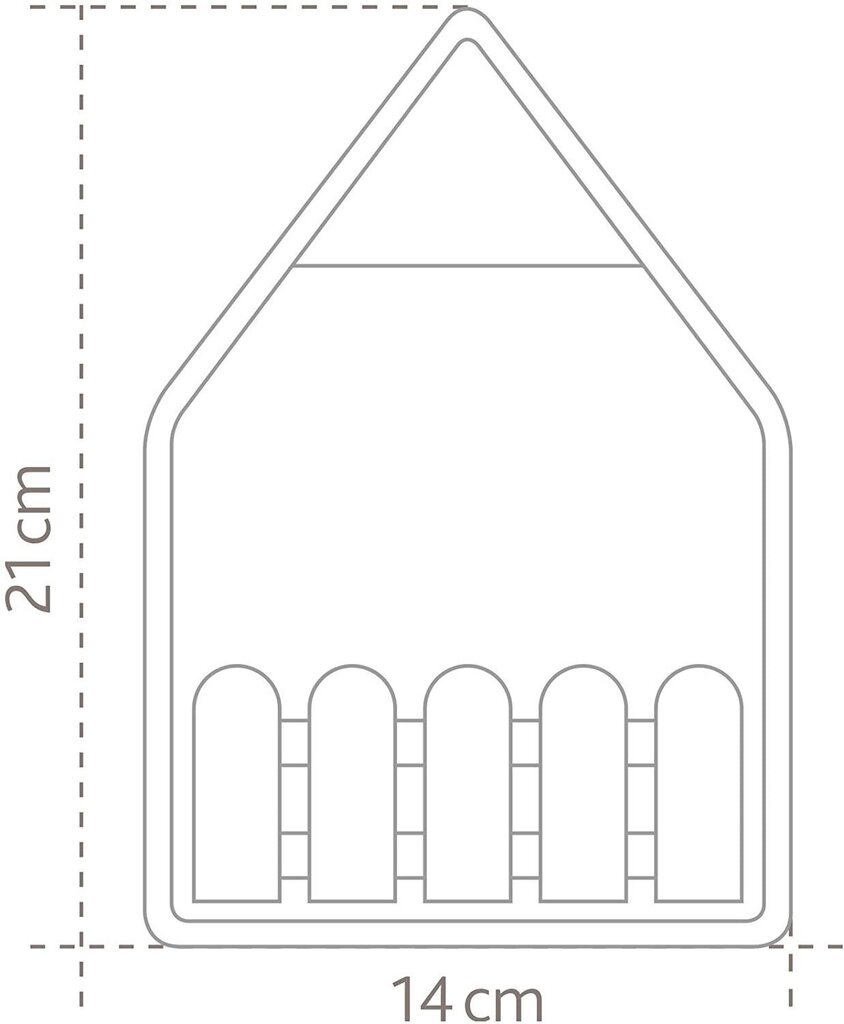 Putnu barotava Landhaus, Emsa, zaļa цена и информация | Putnu būri un barotavas | 220.lv