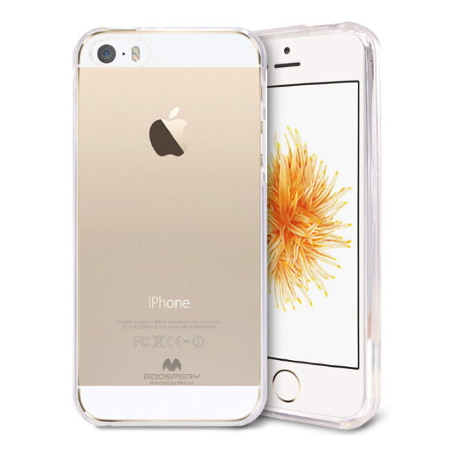 Mercury "Anti-yellow aging" Jelly Ultra slim back cover case for Apple iPhone 5 / 5S / iPhone SE Transparent цена и информация | Telefonu vāciņi, maciņi | 220.lv