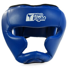 Боксерский шлем Profight 705 PU Senior, синий цена и информация | Боевые искусства | 220.lv