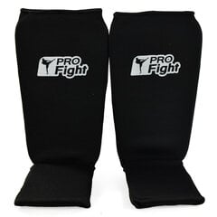 Защита от икр и ног 1104 Profight Shin Guard, хлопок, черный цена и информация | Боевые искусства | 220.lv