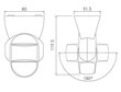 Mikroviļņu kustību sensors CM-9, 180 grādu, balts korpuss IP65 цена и информация | Sienas lampas | 220.lv