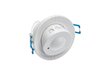 Mikroviļņu kustību sensors iebūvējams CM-15, 360 grādu, balts korpuss cena un informācija | Sienas lampas | 220.lv
