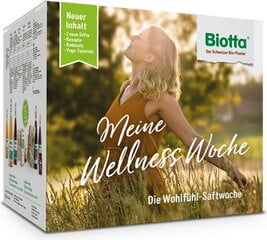 Attīrošs un relaksējošs komplekts - Biotta Wellness Week cena un informācija | Sulas, nektāri un sulu dzērieni | 220.lv