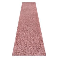 Paklājs, Paklāju celiņš SOFFI Shaggy 5cm rozā - uz virtuvi, uz priekštelpu, uz koridoru. цена и информация | Ковры | 220.lv