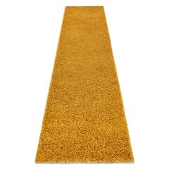 Paklājs, Paklāju celiņš SOFFI Shaggy 5cm zelts - uz virtuvi, uz priekštelpu, uz koridoru. cena un informācija | Paklāji | 220.lv