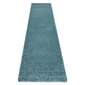 Paklājs, Paklāju celiņš SOFFI Shaggy 5cm zils - uz virtuvi, uz priekštelpu, uz koridoru. cena un informācija | Paklāji | 220.lv