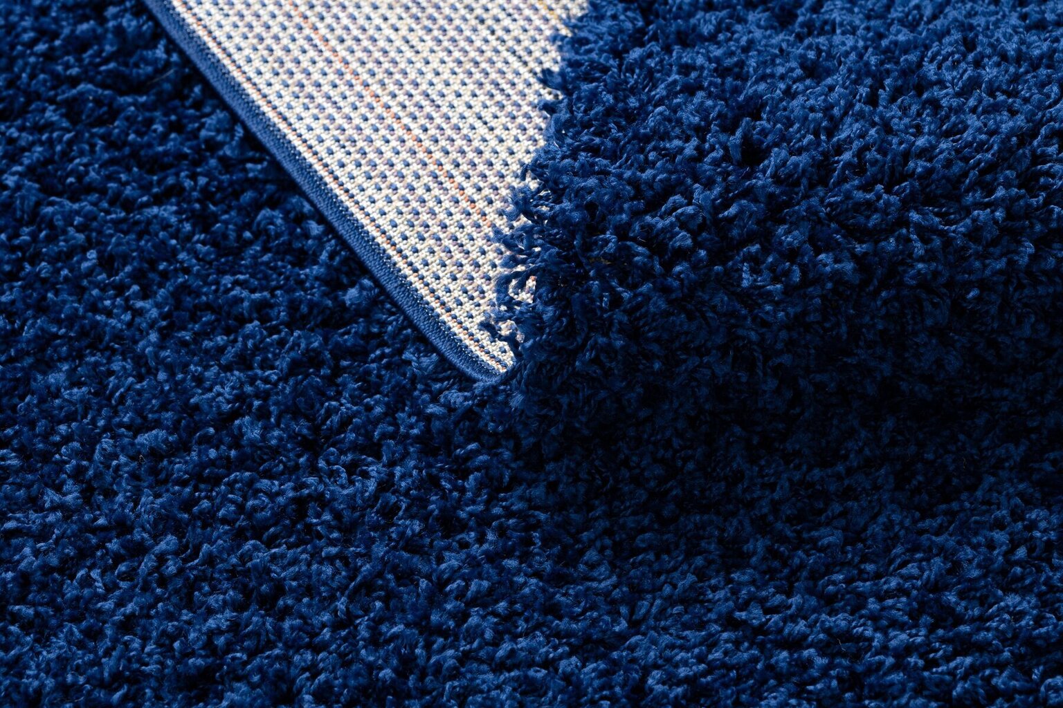 Paklājs, Paklāju celiņš SOFFI Shaggy 5cm tumši zils - uz virtuvi, uz priekštelpu, uz koridoru. цена и информация | Paklāji | 220.lv