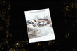 Paklājs, Paklāju celiņš GLOSS moderns 408C 86 Rāmis stilīgs, glamour, art deco melns / zelts cena un informācija | Paklāji | 220.lv