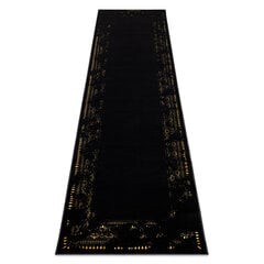 Современная ковровая дорожка Gloss 408C 86, чёрная цена и информация | Ковры | 220.lv