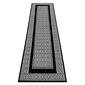 Paklājs, Paklāju celiņš GLOSS moderns 6776 85 stilīgs, rāmis, Grieķu melns / ziloņkaula kauls cena un informācija | Paklāji | 220.lv