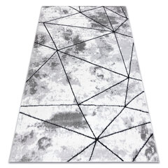 современный ковер COZY Polygons, геометрический, треугольники - Structural два уровня флиса серый цена и информация | Ковры | 220.lv