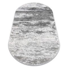 Ковёр овальный Akryl Vals 2359, белый / серый цена и информация | Ковры | 220.lv