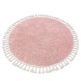 Ковёр круглый Berber 9000, розовый