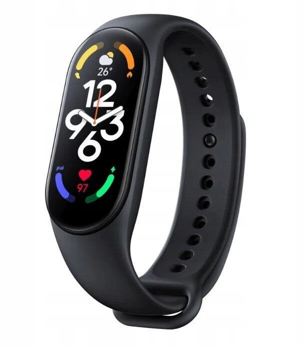 Xiaomi Smart Band 7 Black cena un informācija | Fitnesa aproces | 220.lv