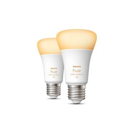Viedās LED spuldzes Philips Hue WA 6W A60 E27, 2 gab cena un informācija | Spuldzes | 220.lv