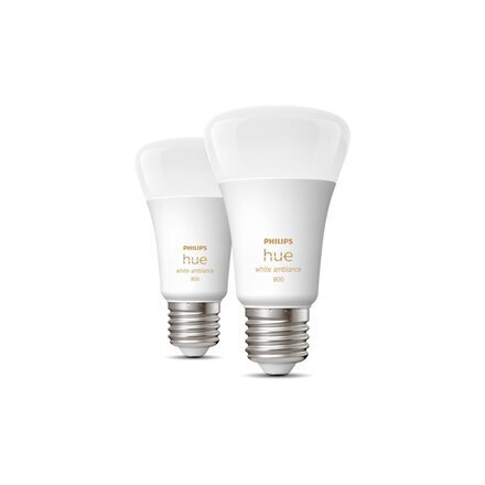 Viedās LED spuldzes Philips Hue WA 6W A60 E27, 2 gab cena un informācija | Spuldzes | 220.lv