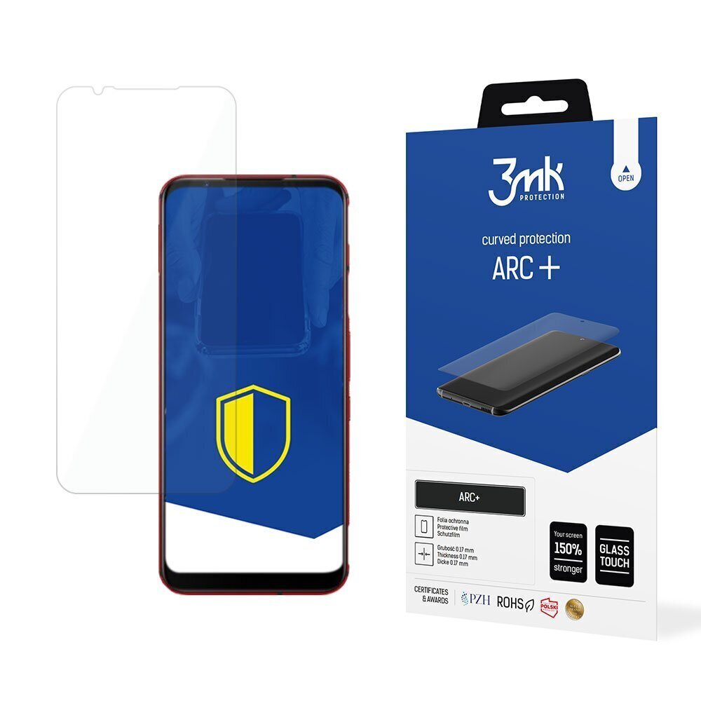 ZTE Nubia Red Magic 5G - 3mk ARC+ screen protector cena un informācija | Ekrāna aizsargstikli | 220.lv