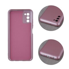 Metallic case for Samsung Galaxy A53 5G pink cena un informācija | Telefonu vāciņi, maciņi | 220.lv