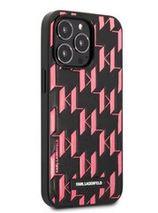 Karl Lagerfeld Monogram Plaque чехол for iPhone 13 Pro Max Pink цена и информация | Чехлы для телефонов | 220.lv