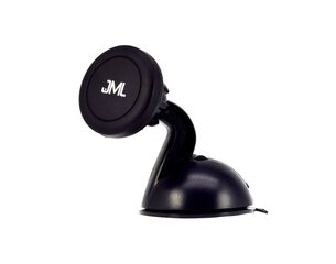 JML CH-109 Universāls magnētisks auto stikla / paneļa turētājs telefoniem / GPS navigācijas melns cena un informācija | Auto turētāji | 220.lv