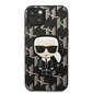 Karl Lagerfeld Monogram Ikonik Case for iPhone 13 Black цена и информация | Telefonu vāciņi, maciņi | 220.lv