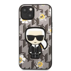 Karl Lagerfeld Ikonik Flower чехол for iPhone 13 Grey цена и информация | Чехлы для телефонов | 220.lv