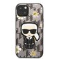 Karl Lagerfeld Ikonik Flower Case for iPhone 13 Grey cena un informācija | Telefonu vāciņi, maciņi | 220.lv